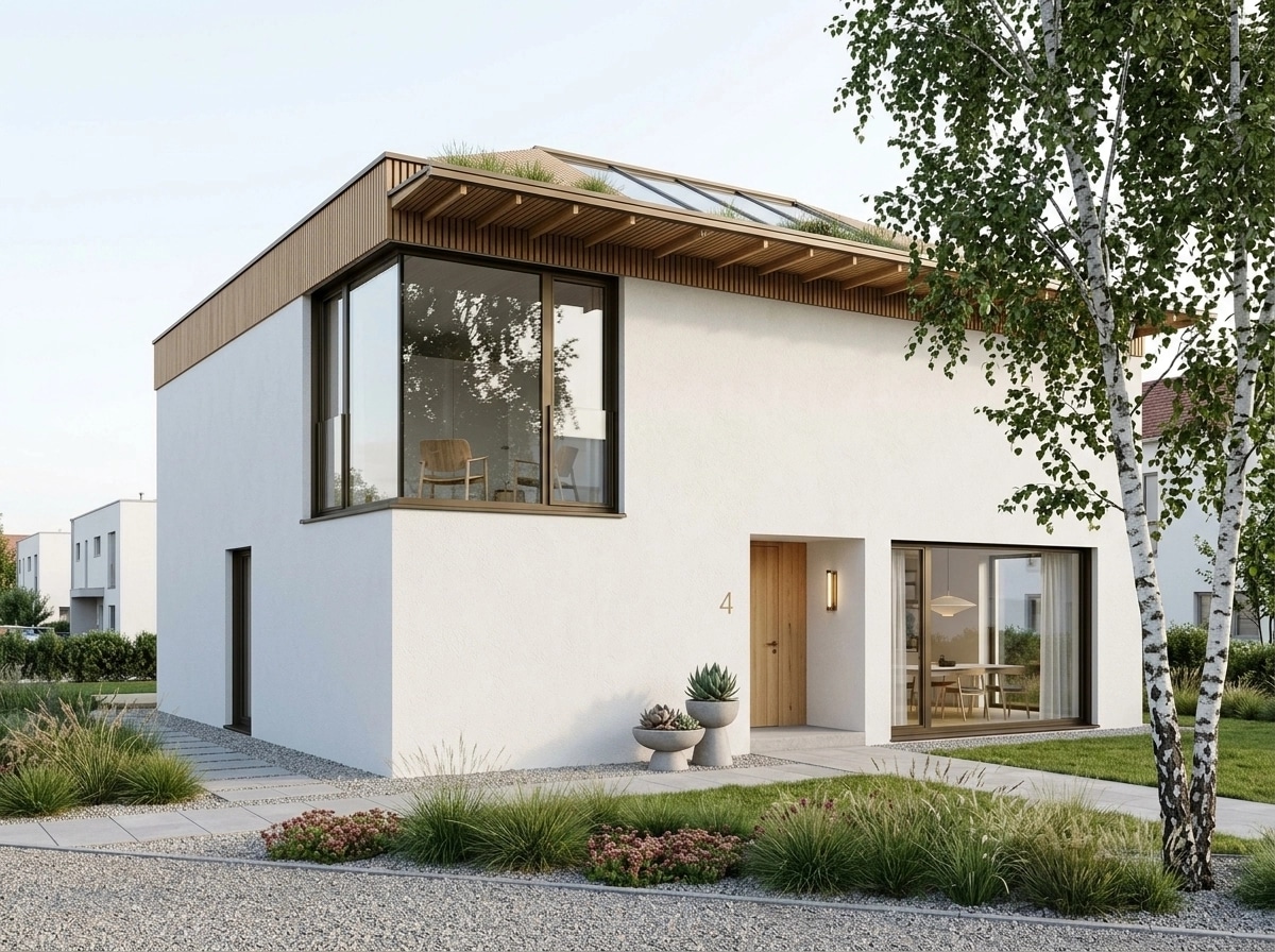 Scandinavian Facade Facade design — facade photo by GenRoom AI