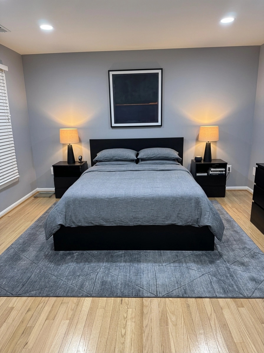 Minimalism Bedroom design — interior photo by GenRoom AI