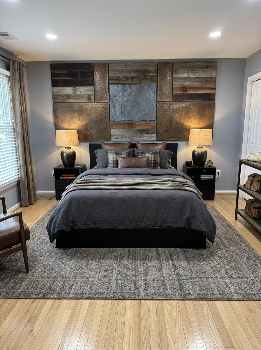 Rustic Bedroom design — interior photo by GenRoom AI