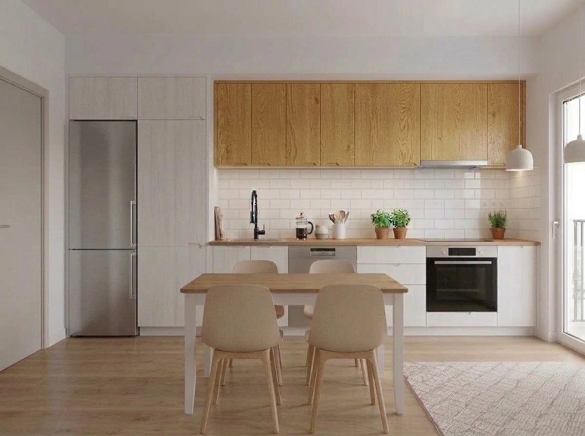 Interior design in Scandinavian style — Kitchen by GenRoom AI