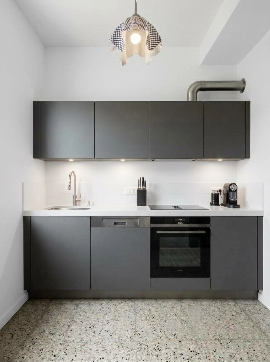 Kitchen interior in Contemporary style — photo by GenRoom AI