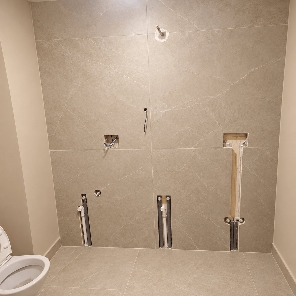 Bathroom interior in no_style style — photo by GenRoom AI
