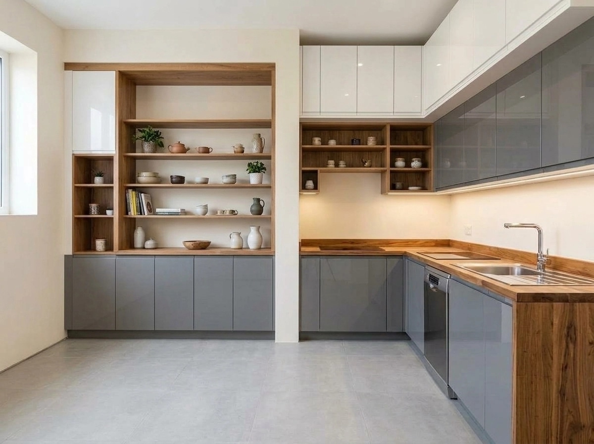 Kitchen interior in no_style style — photo by GenRoom AI
