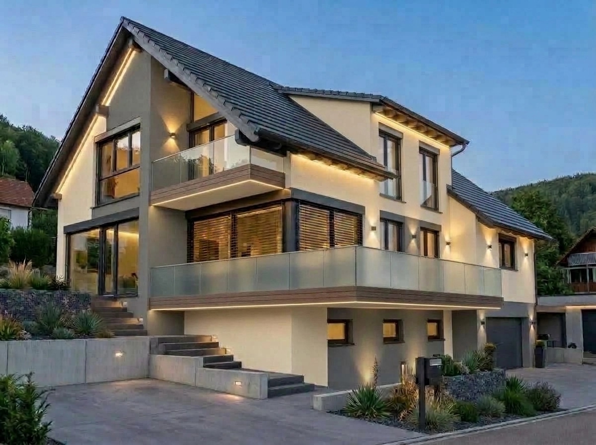 Contemporary Facade Facade design — facade photo by GenRoom AI