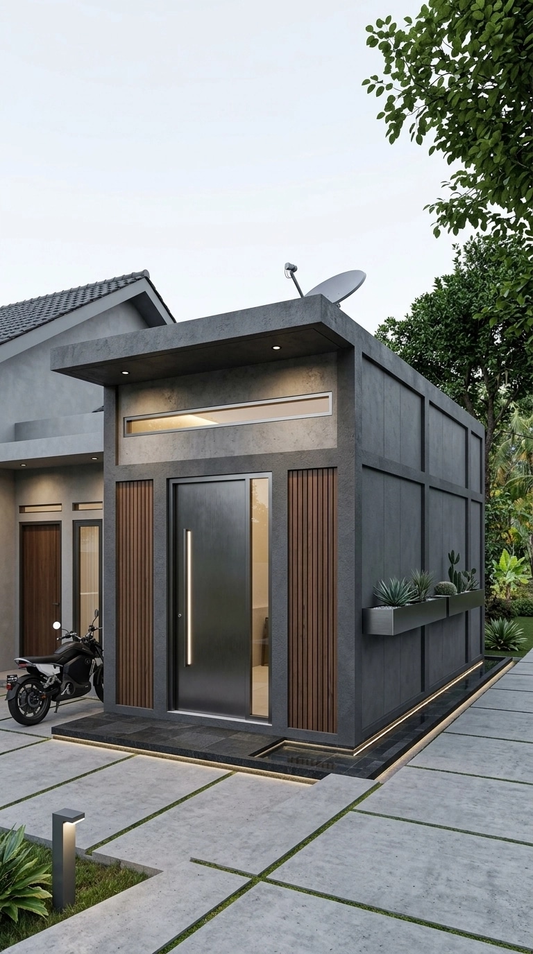 Facade design in Minimalist Facade style — Facade by GenRoom AI