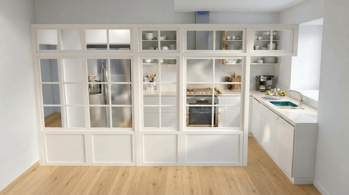 Kitchen interior in no_style style — photo by GenRoom AI