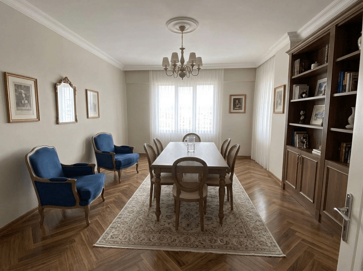 Interior design in Classic style — Living Room by GenRoom AI