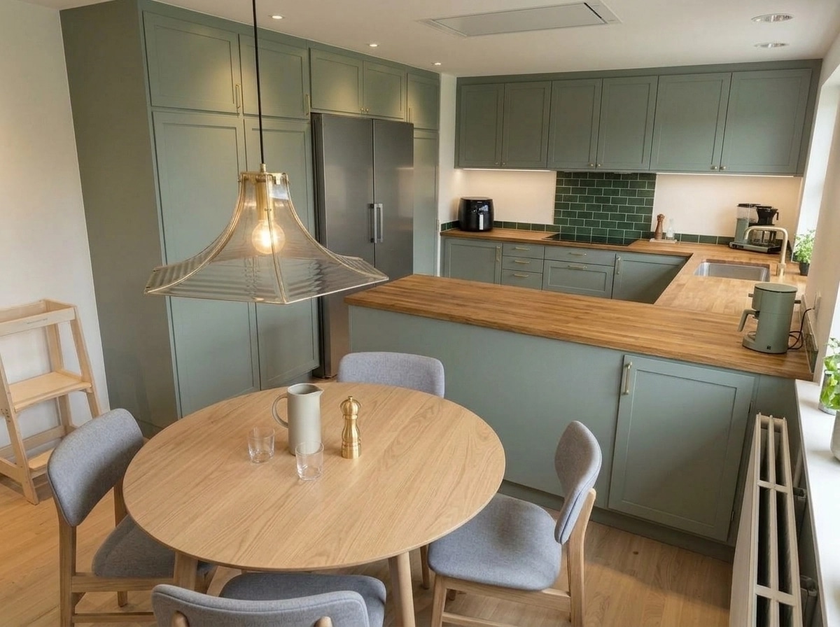 Interior design in Scandinavian style — Kitchen by GenRoom AI