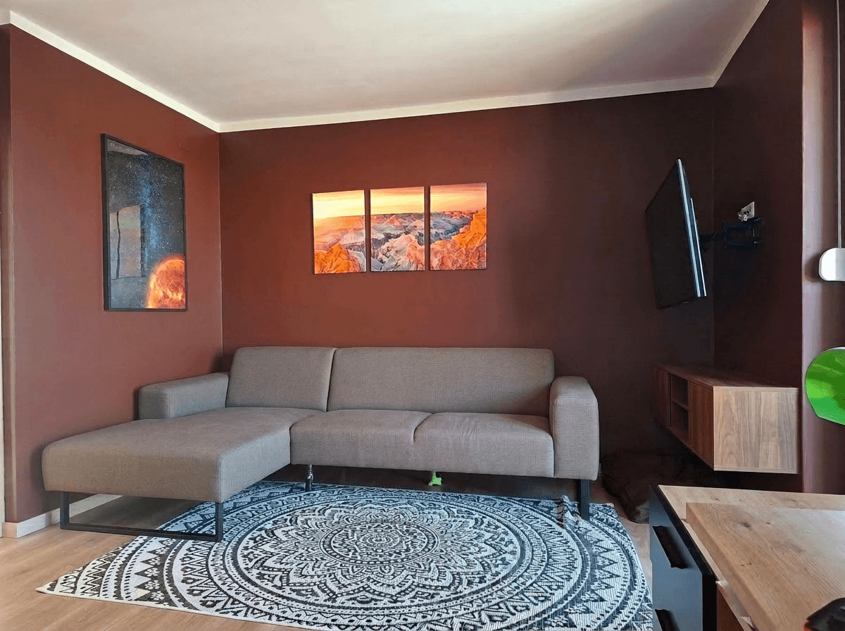 Interior design in Contemporary style — Living Room by GenRoom AI