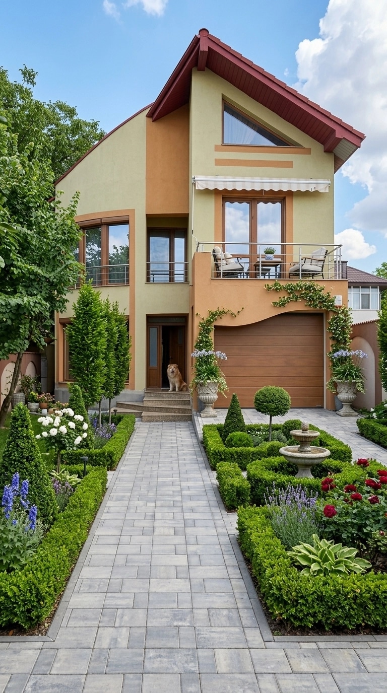 Classic Garden Jardin design — yard photo by GenRoom AI