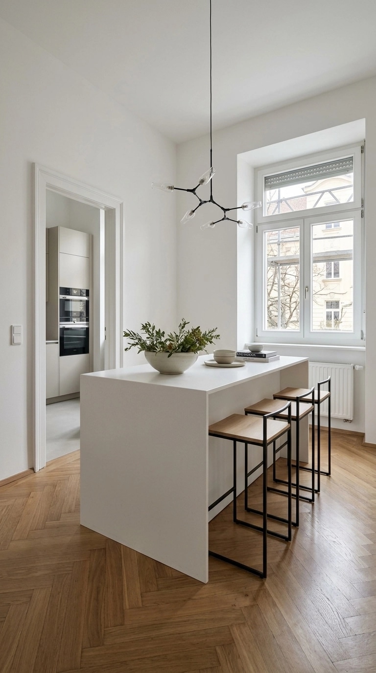 Interior design in Minimalism style — dining_room by GenRoom AI