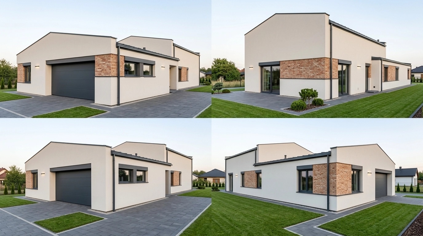 Contemporary Facade Facade design — facade photo by GenRoom AI