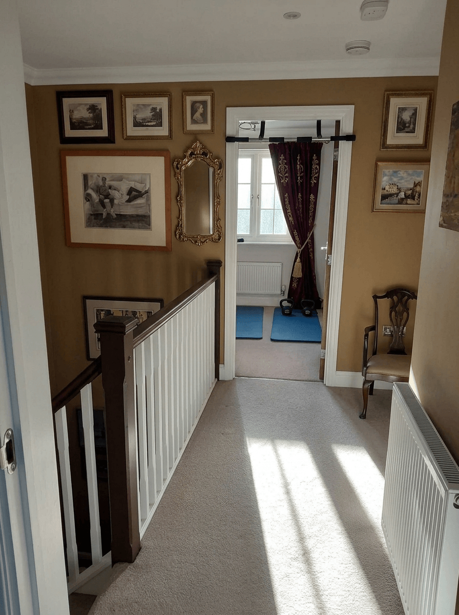 Hallway interior in Classic style — photo by GenRoom AI