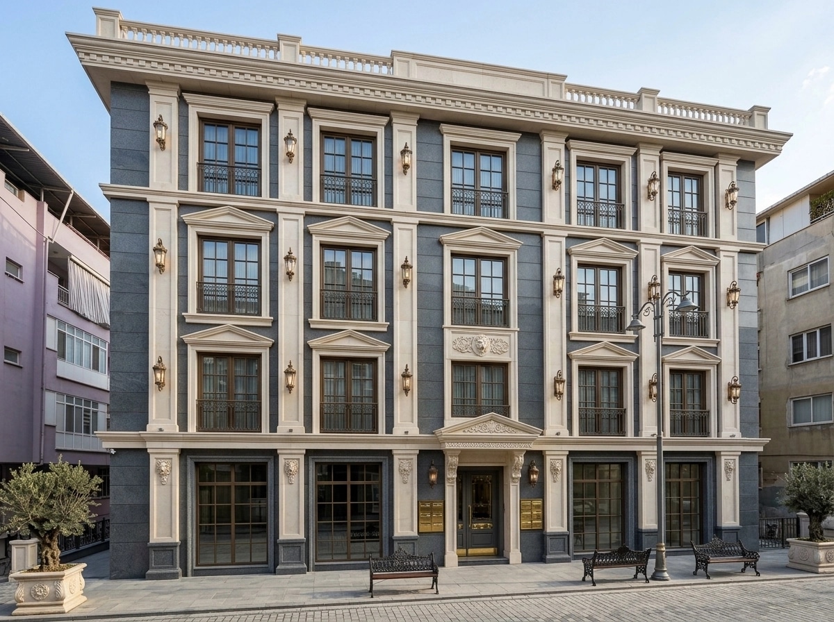 Facade design in Classic Facade style — Facade by GenRoom AI