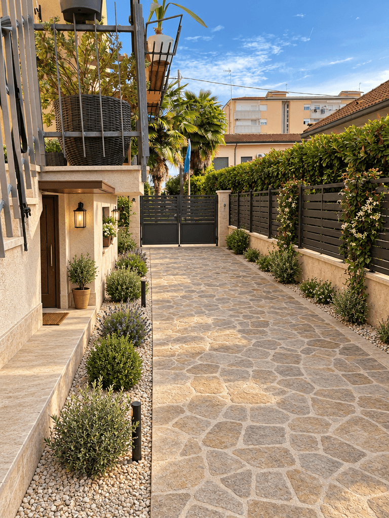 Facade design in Italian Villa Facade style — Facade by GenRoom AI
