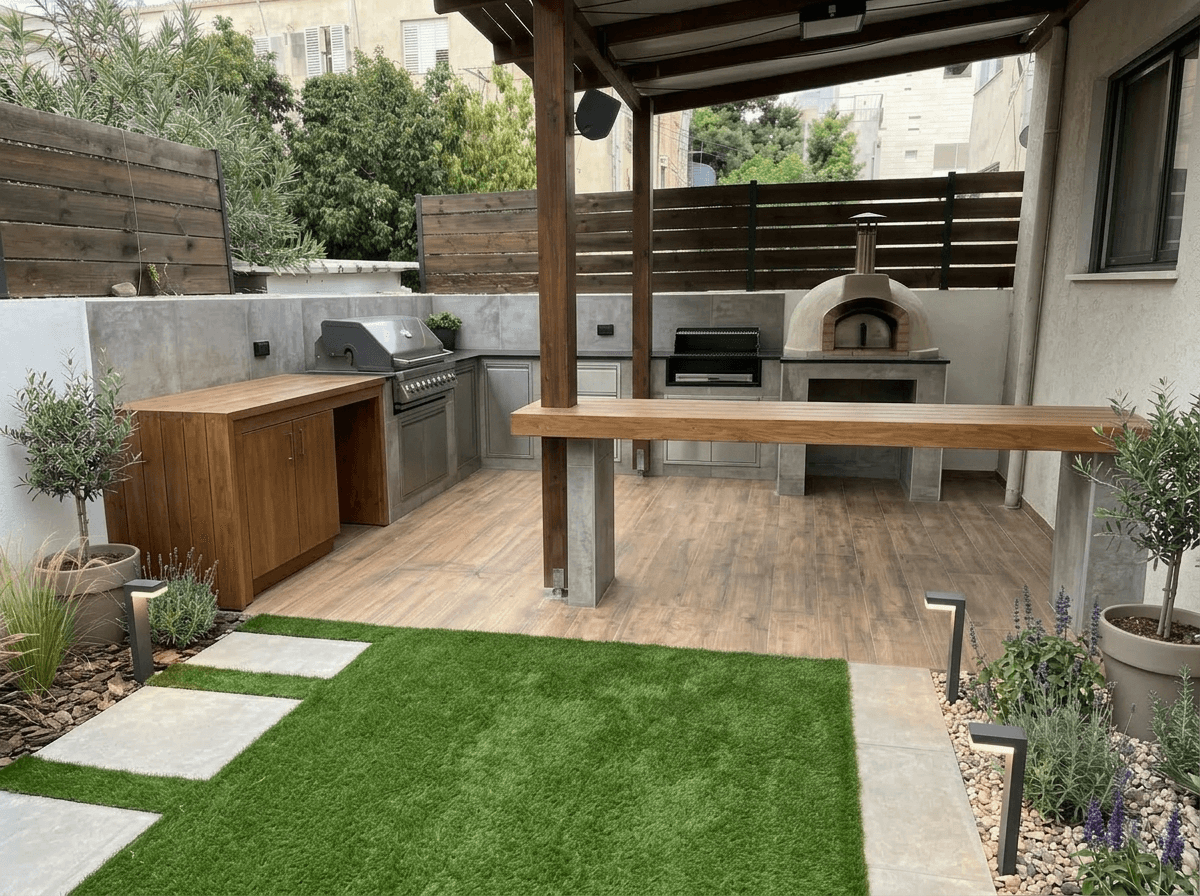 Contemporary Yard Yard design — yard photo by GenRoom AI