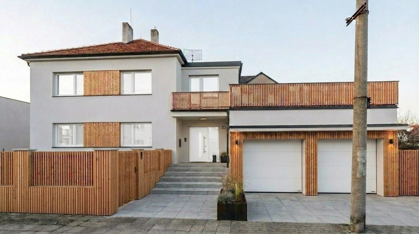 Scandinavian Facade Facade design — facade photo by GenRoom AI