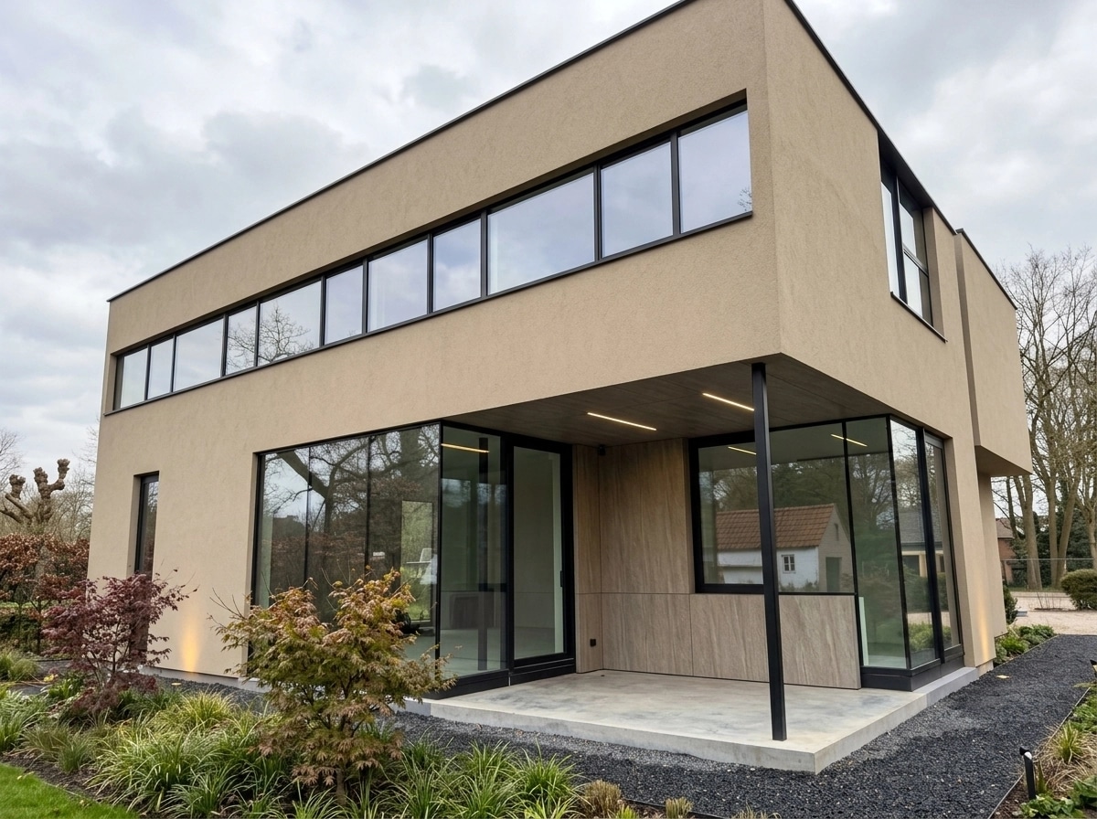 Minimalist Facade Facade design — facade photo by GenRoom AI