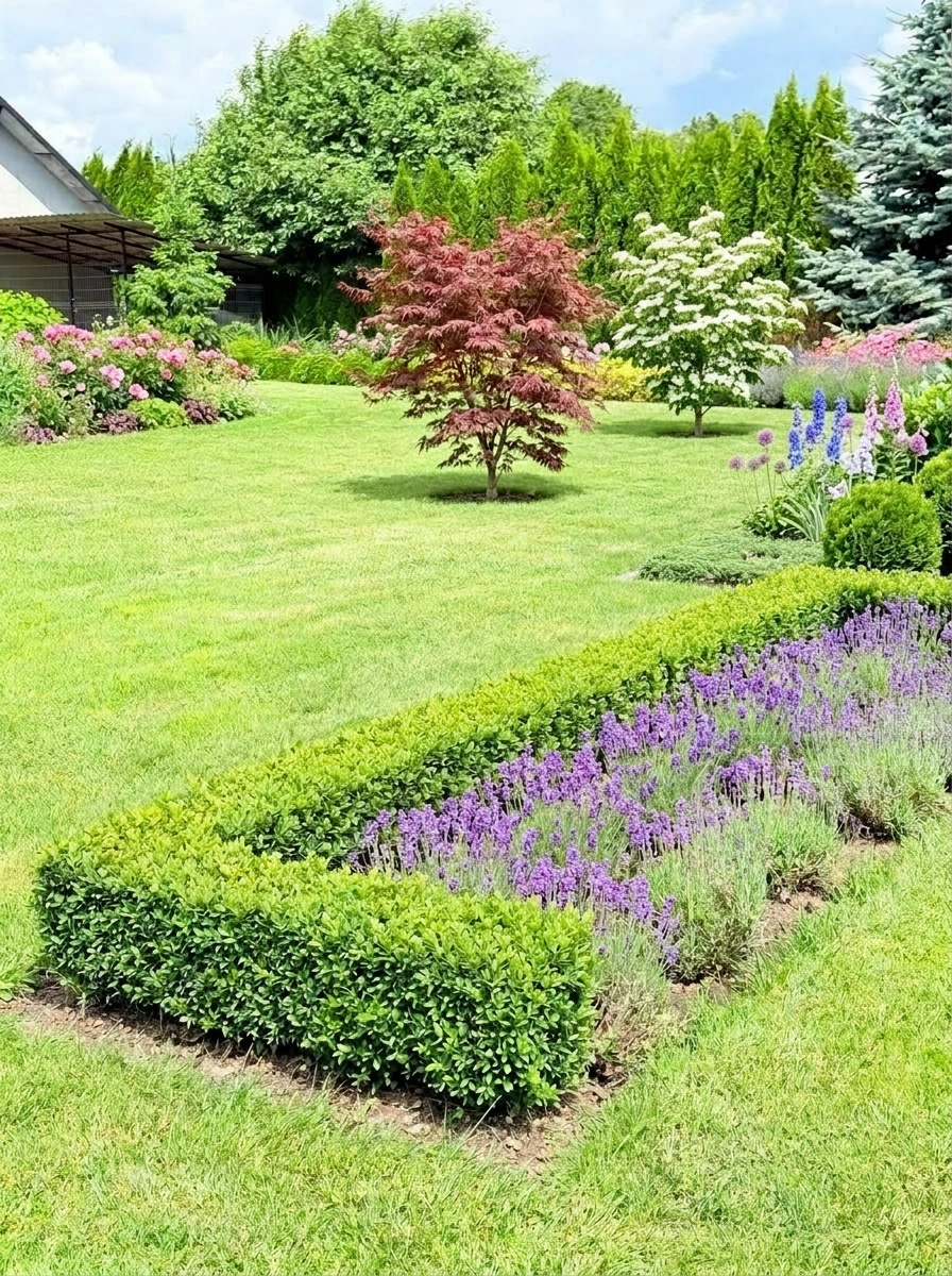 Yard design in no_style style — photo by GenRoom AI