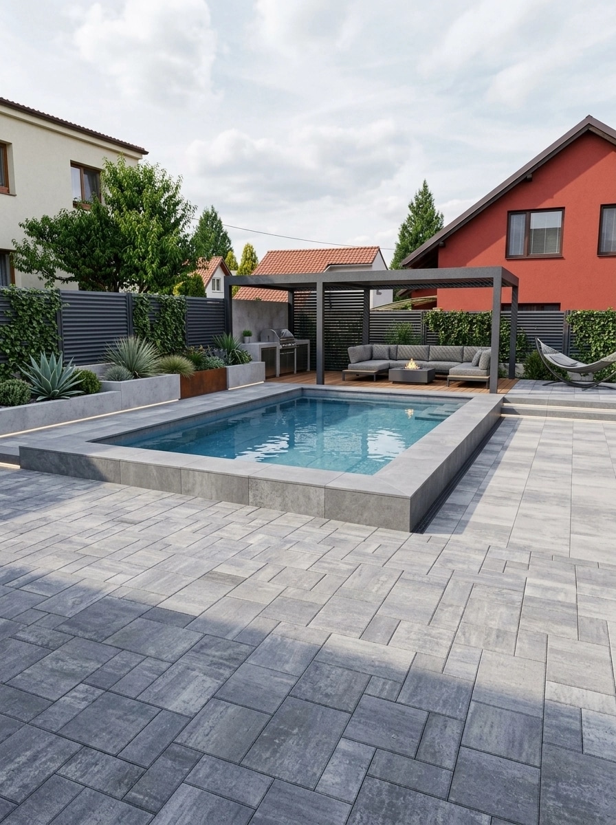 Contemporary Yard Yard design — yard photo by GenRoom AI