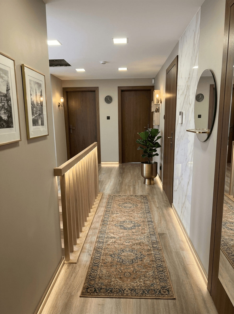 Hallway interior in no_style style — photo by GenRoom AI