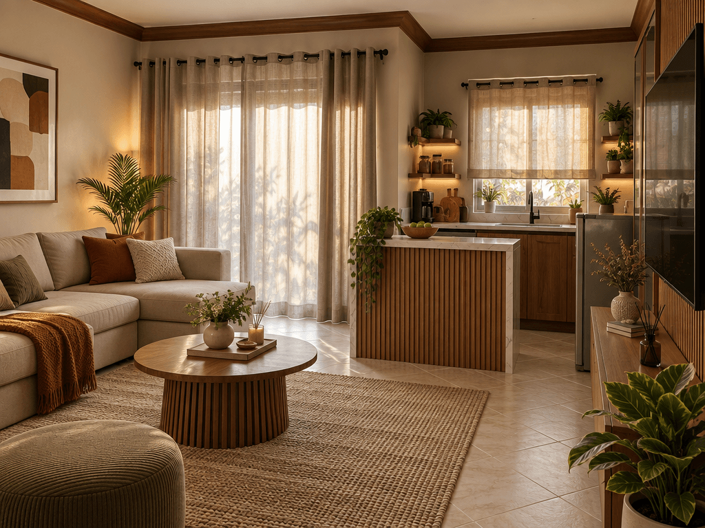 Interior design in Contemporary style — Living Room by GenRoom AI