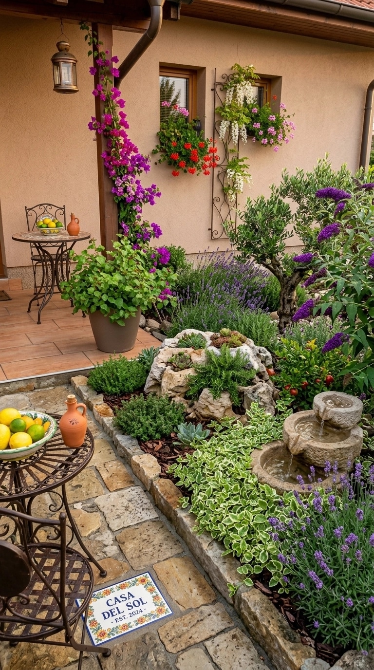 Mediterranean Yard Yard design — yard photo by GenRoom AI