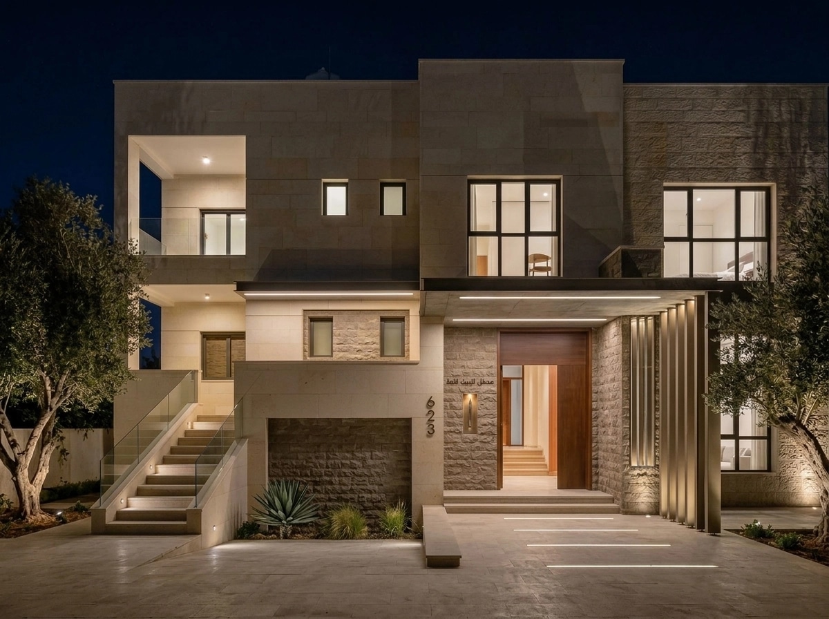 Minimalist Facade Facade design — facade photo by GenRoom AI
