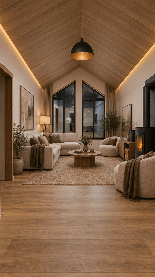 Interior design in Contemporary style — Living Room by GenRoom AI