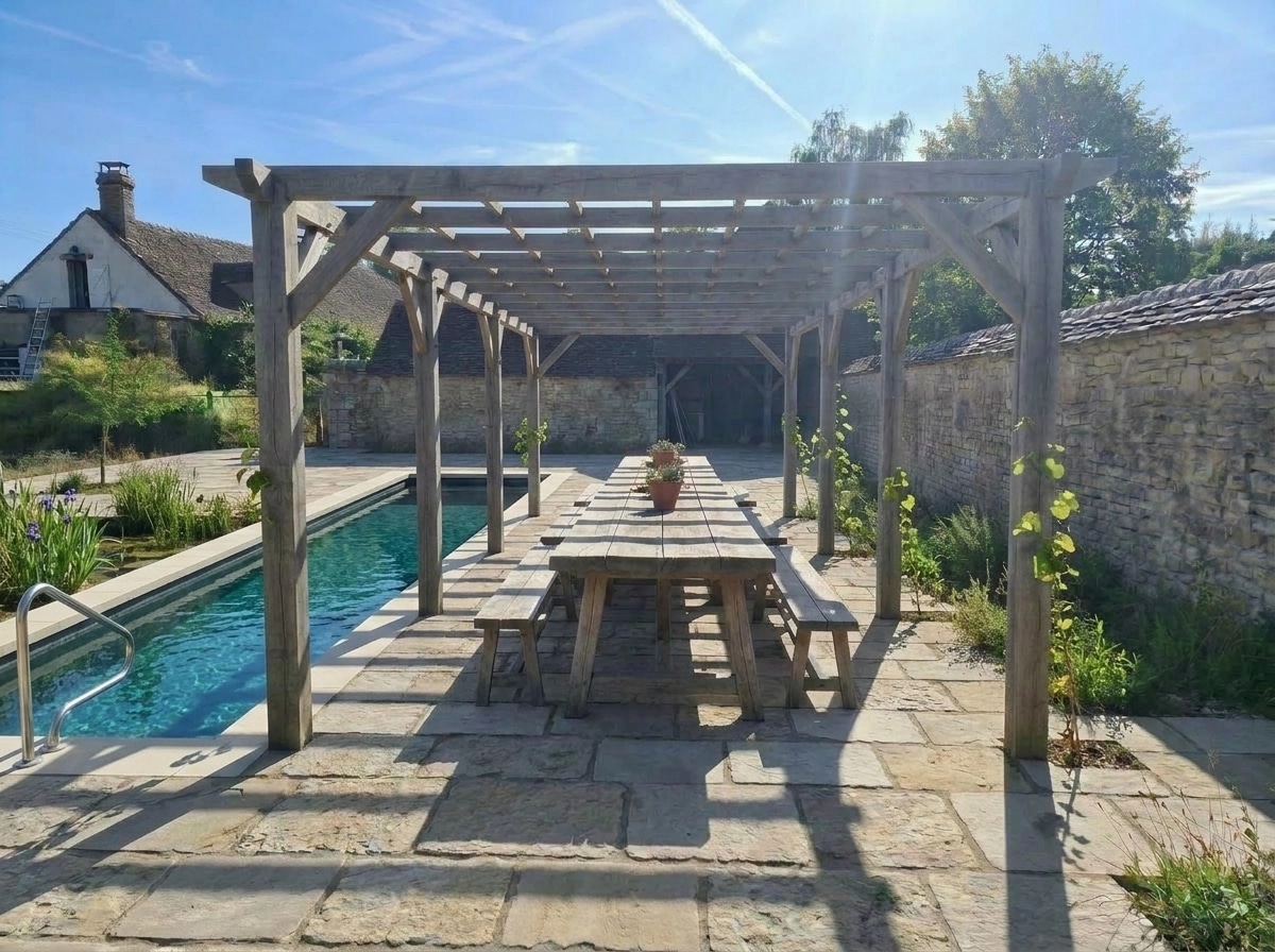 Yard design in no_style style — photo by GenRoom AI