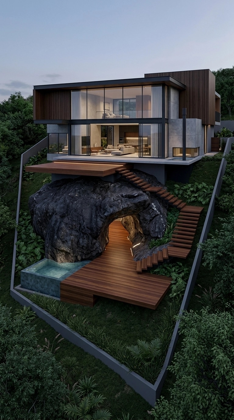 Contemporary Facade Facade design — facade photo by GenRoom AI