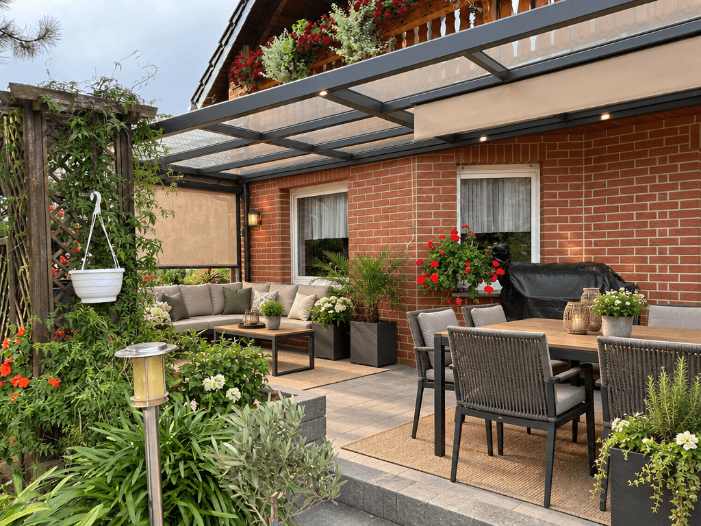 Yard design in no_style style — photo by GenRoom AI