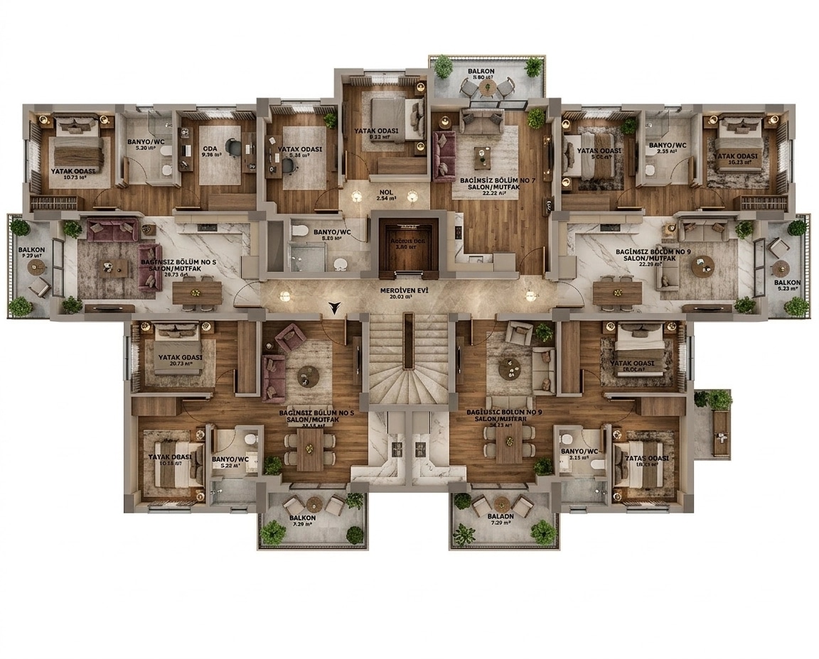 Interior design in Transitional style — other by GenRoom AI