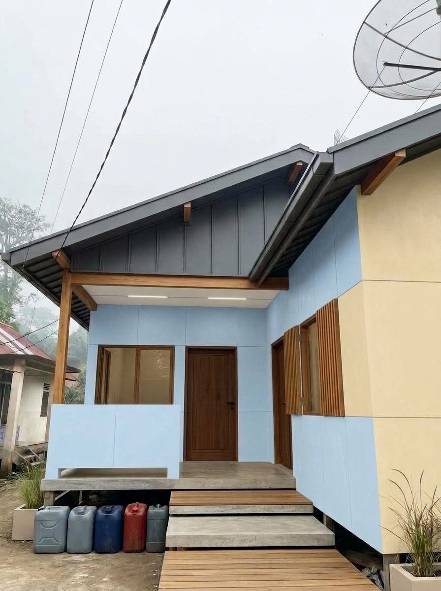 Minimalist Facade Facade design — facade photo by GenRoom AI