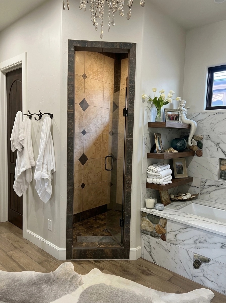 Bathroom interior in no_style style — photo by GenRoom AI