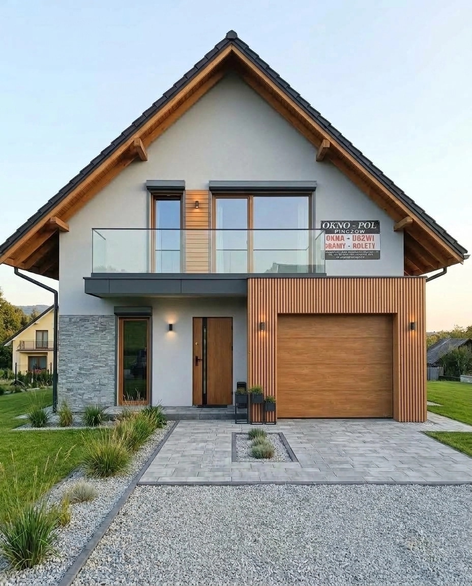 Facade design in Contemporary Facade style — Facade by GenRoom AI