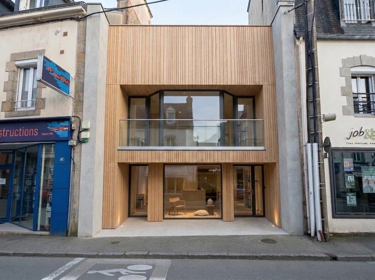 Scandinavian Facade Facade design — facade photo by GenRoom AI