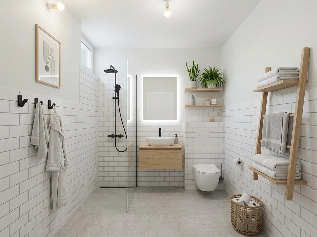 Bathroom interior in no_style style — photo by GenRoom AI