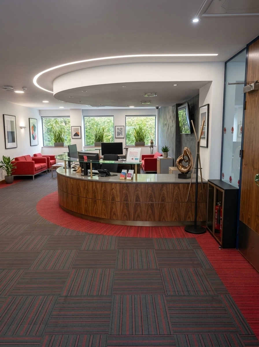 Interior design in Contemporary style — lobby by GenRoom AI
