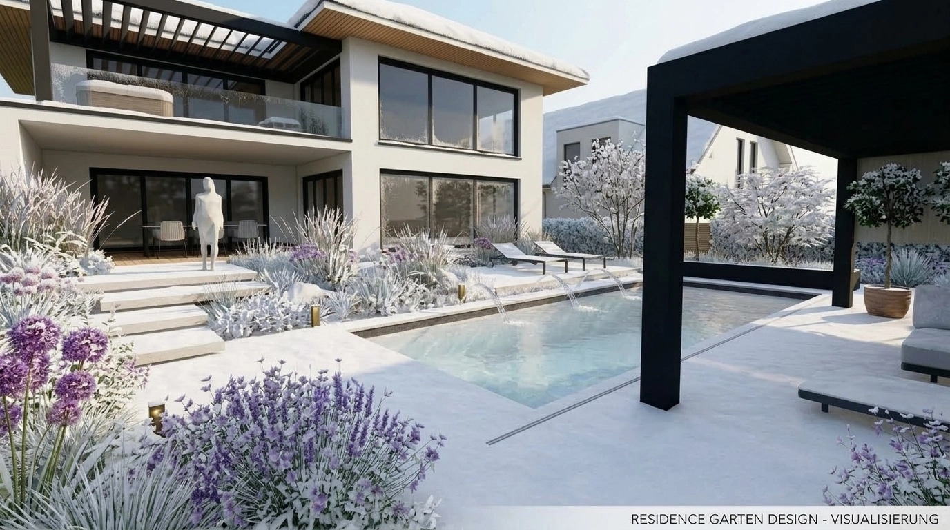 Yard design in no_style style — photo by GenRoom AI