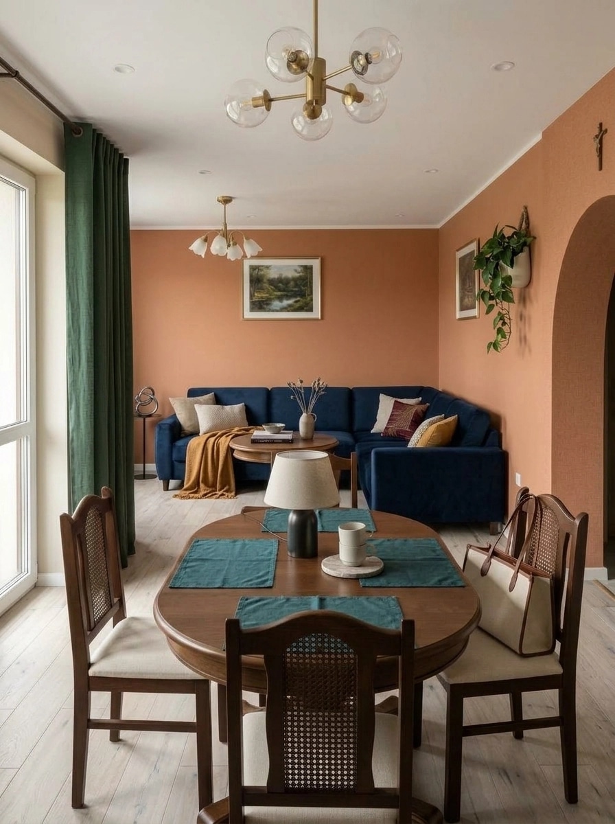 Interior design in Contemporary style — Living Room by GenRoom AI