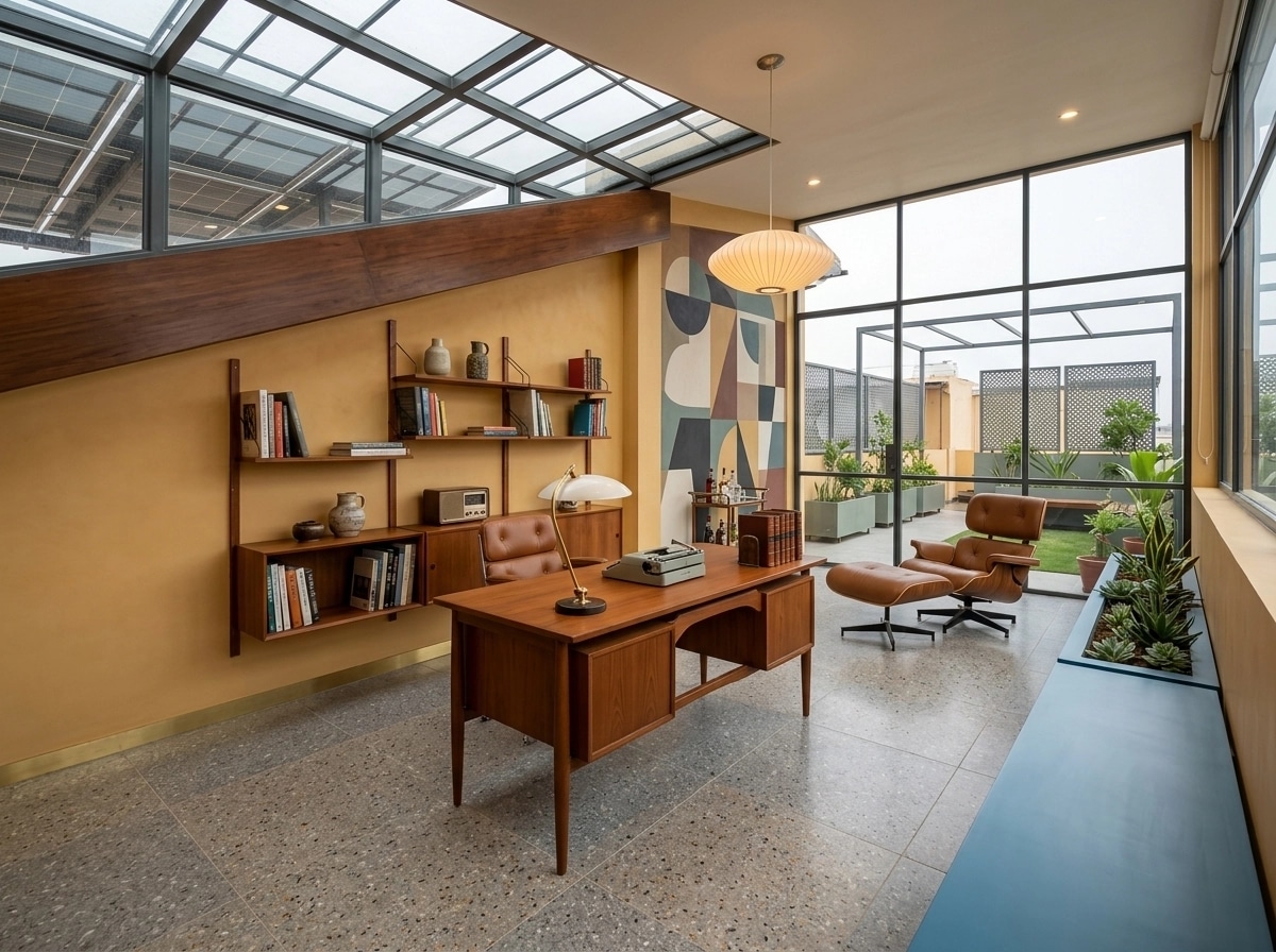 Design d'intérieur en style Mid-Century Modern — other par GenRoom AI