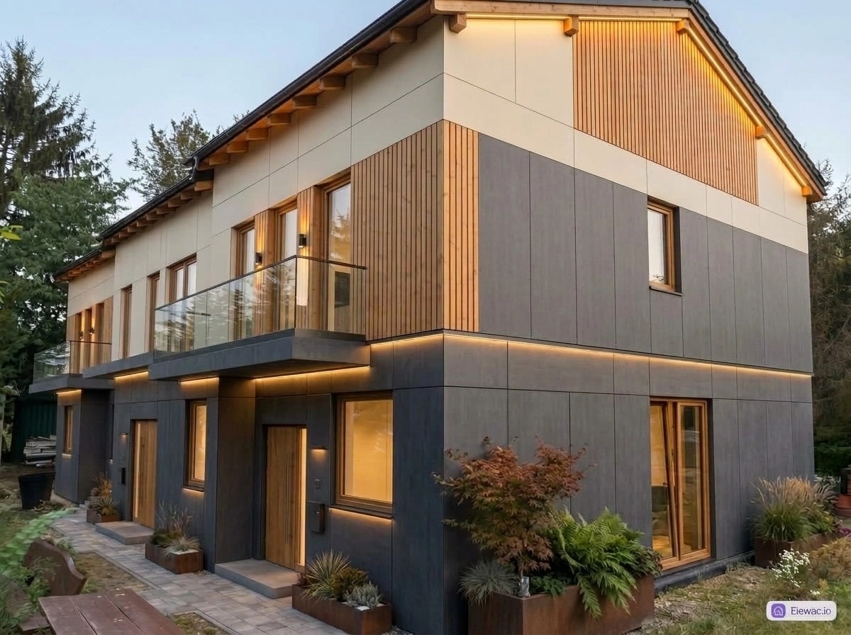 Contemporary Facade Facade design — facade photo by GenRoom AI