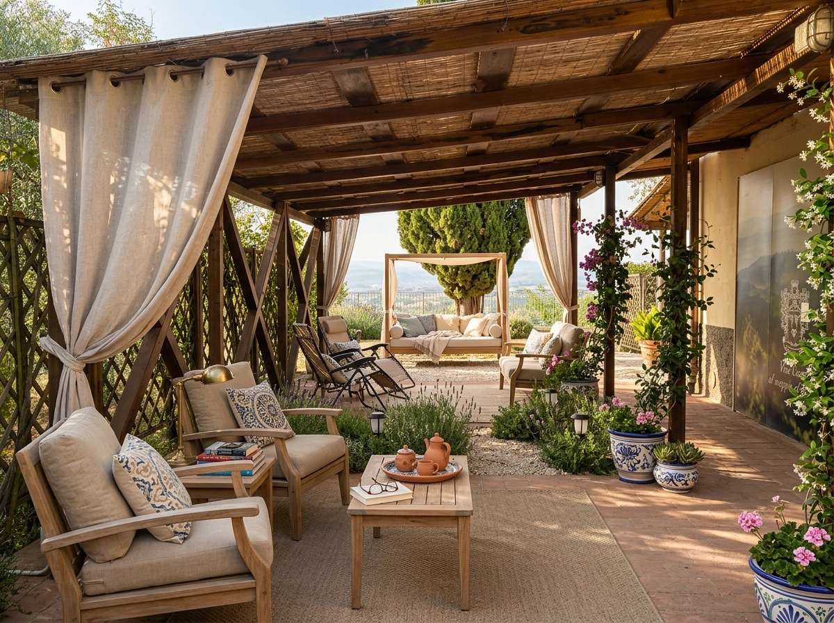 Mediterranean Yard Yard design — yard photo by GenRoom AI