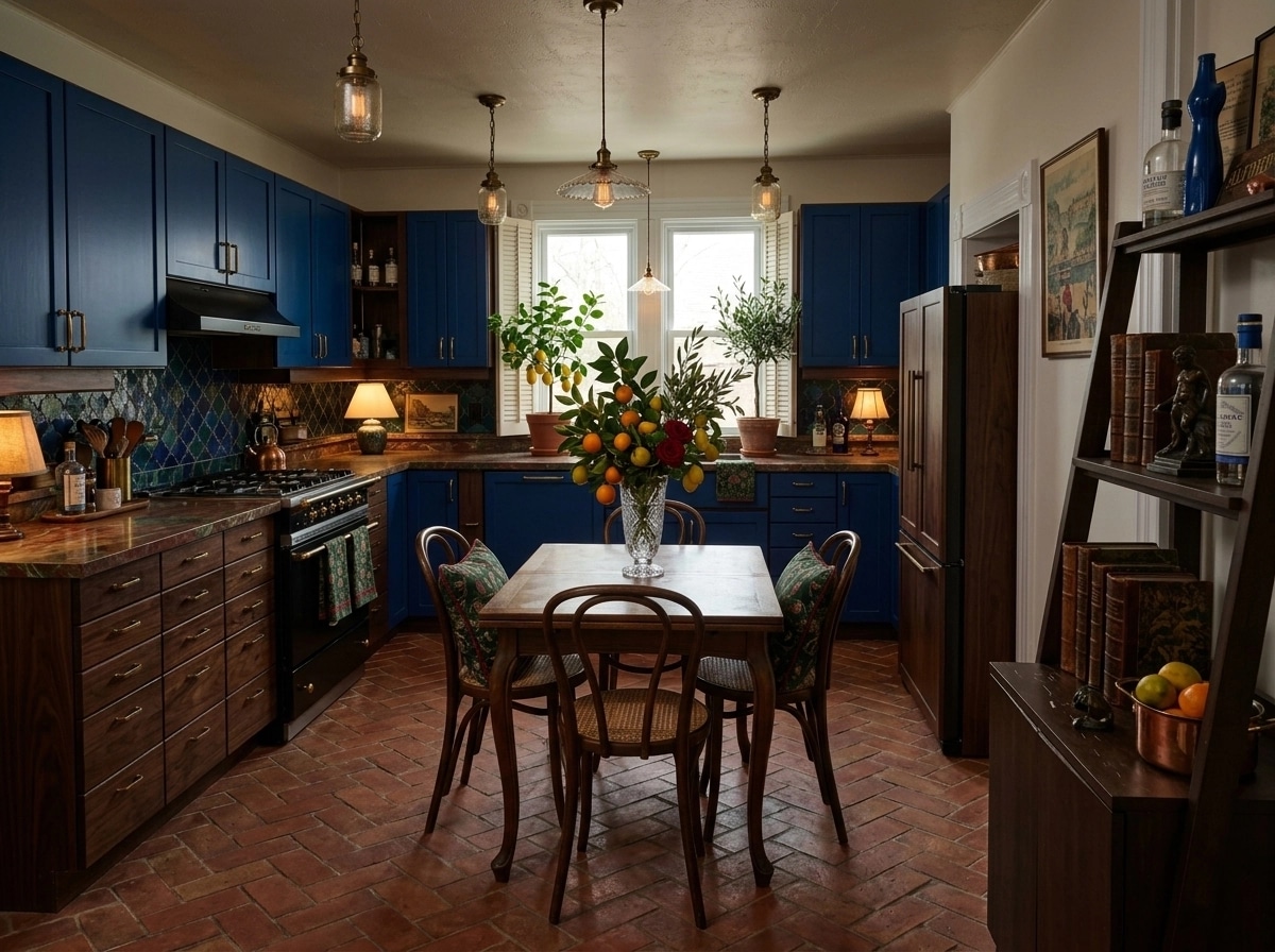 Kitchen interior in no_style style — photo by GenRoom AI