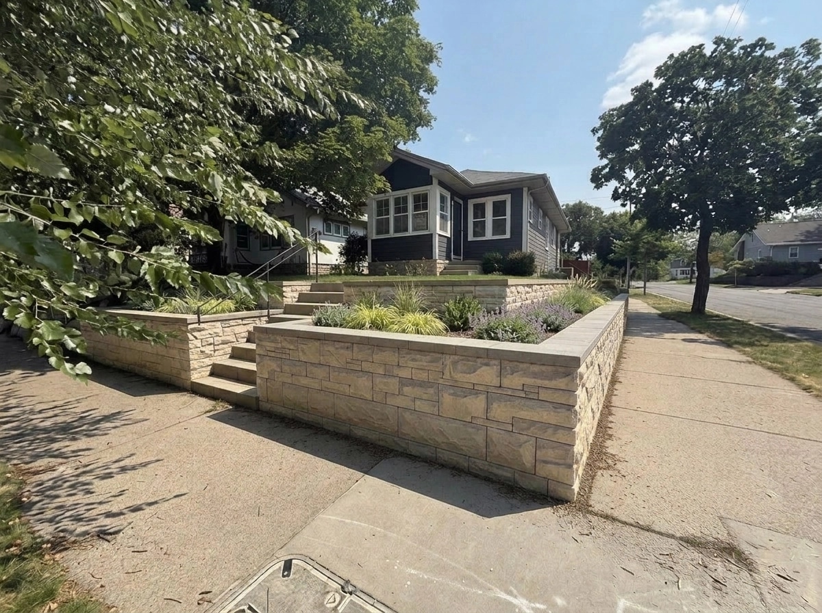 Yard design in no_style style — photo by GenRoom AI