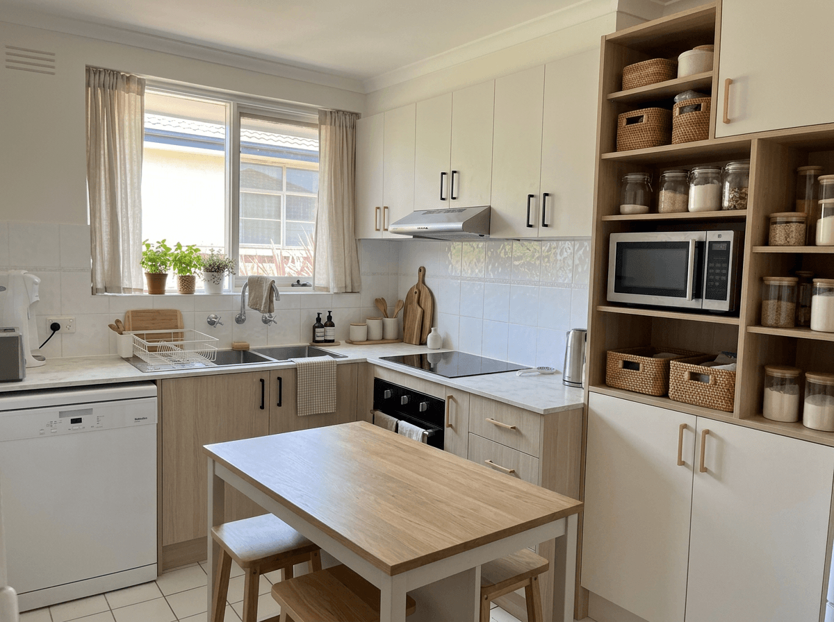 Interior design in Scandinavian style — Kitchen by GenRoom AI