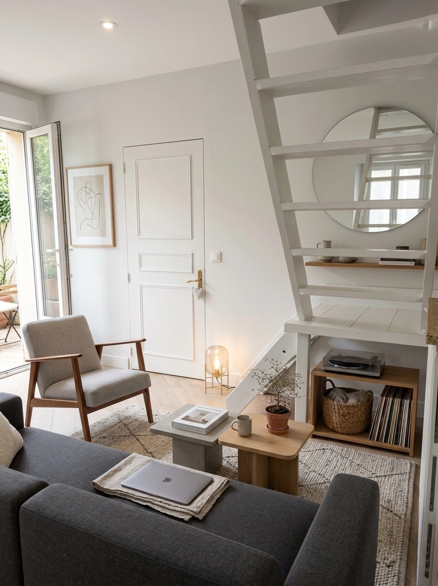 Scandinavian Living Room design — interior photo by GenRoom AI