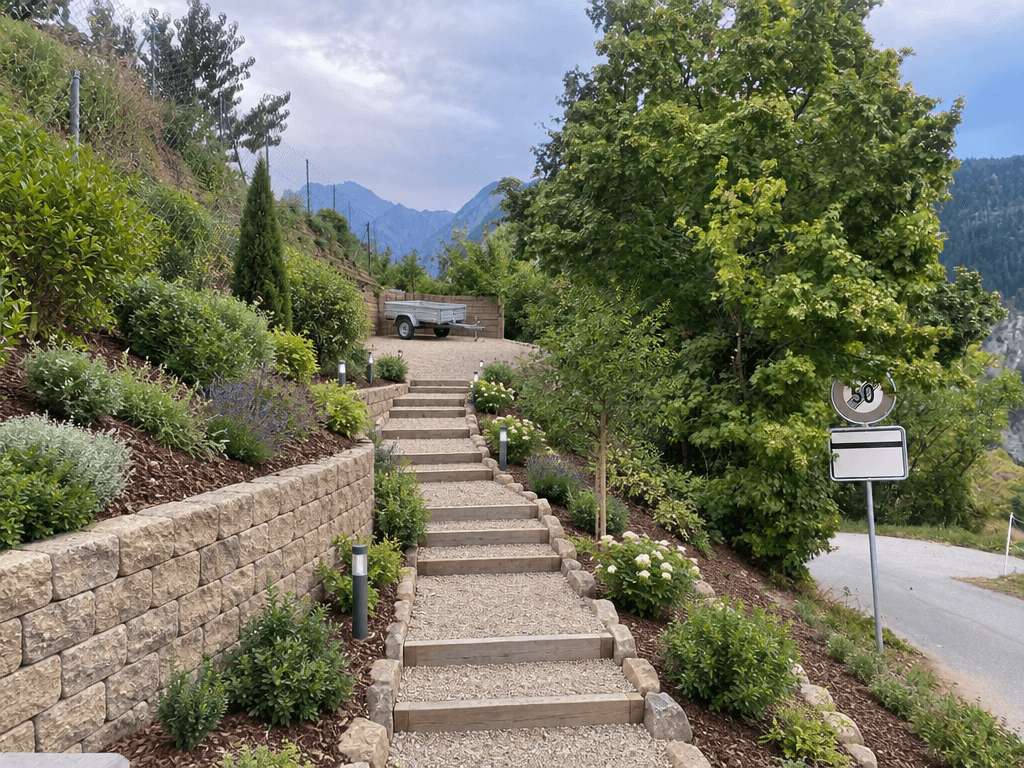 Yard design in no_style style — photo by GenRoom AI