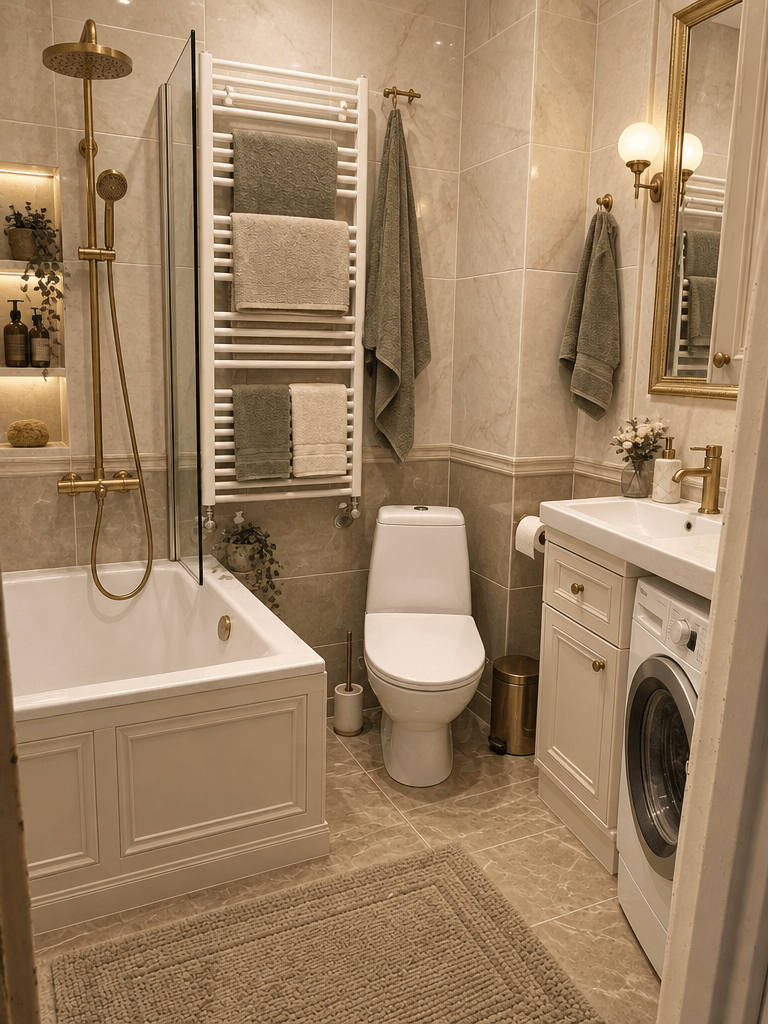 Classic Bathroom design — interior photo by GenRoom AI